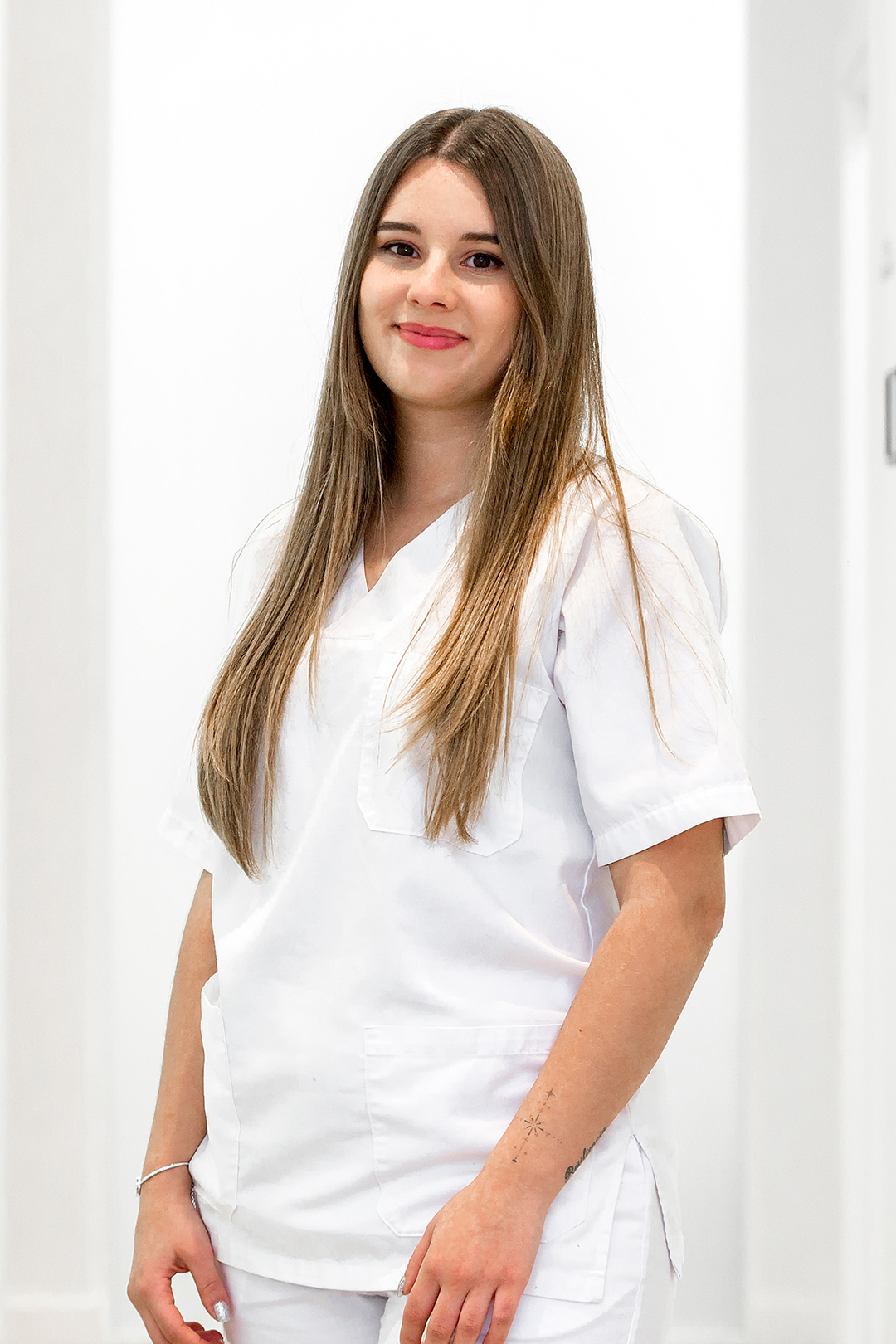 Equipo Clínica Dental Arcade. Nuria Pío Rodríguez. Técnico superior en higiene bucodental.
